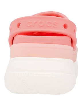 Sandalias Crocs Classic Frosted Stacked Clog para mujer