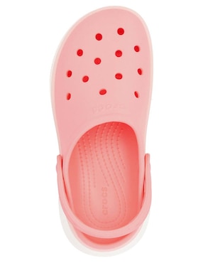 Sandalias Crocs Classic Frosted Stacked Clog para mujer