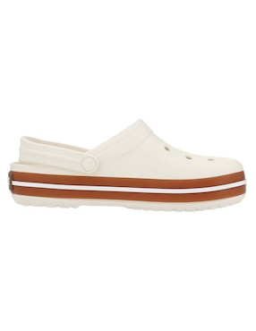 Sandalias Crocs Crocband Gum Clog para mujer