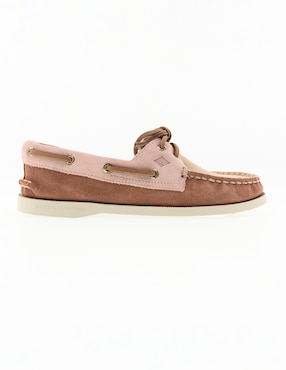 Zapato Sperry de piel para mujer