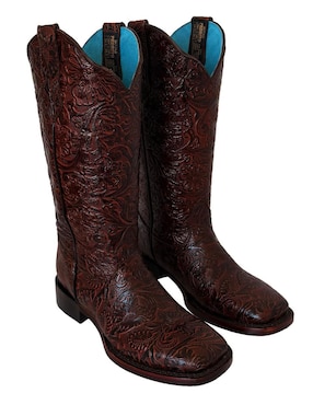 Bota cowboy media pierna BDP Botas de Pedro de piel para mujer