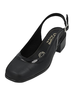 Zapato de tacón Suave Pies de piel para mujer