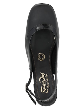 Zapato de tacón Suave Pies de piel para mujer