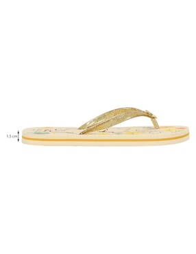 Sandalia plana W Capsule Disney Winnie Pooh para mujer