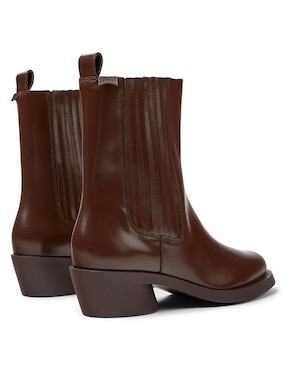 Bota arriba del tobillo Camper Bonnie de piel para mujer
