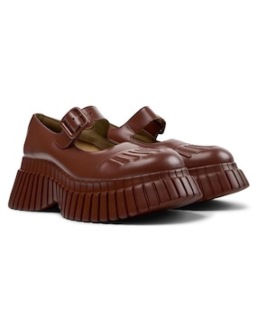 Zapato Camper Bcn de piel para mujer