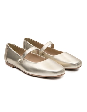 Balerina Flexi de piel para mujer