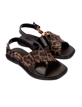 Sandalia plana Melissa para mujer