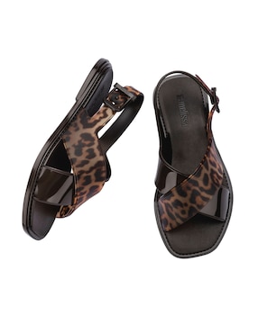 Sandalia plana Melissa para mujer