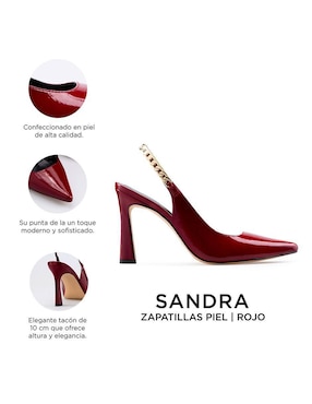 Zapatilla piel Davenia