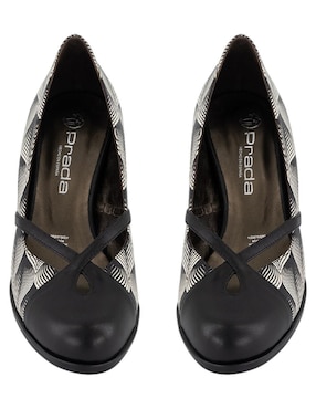 Zapatilla de piel Prada