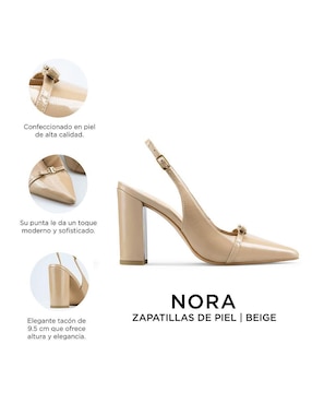 Zapatilla piel Davenia