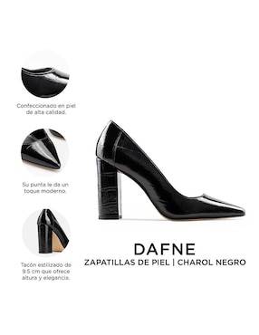 Zapatilla piel Davenia