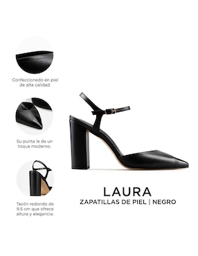 Zapatilla de piel Davenia