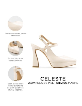 Zapatilla de piel Davenia