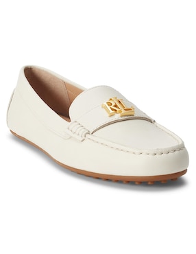 Mocasín Lauren Ralph Lauren de piel para mujer