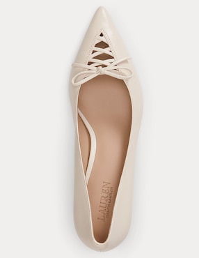 Zapatilla de piel Lauren Ralph Lauren Adrienne