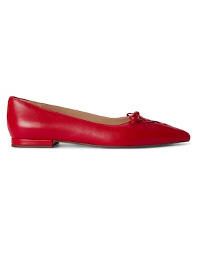 Balerina Lauren Ralph Lauren de piel para mujer