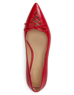 Balerina Lauren Ralph Lauren de piel para mujer