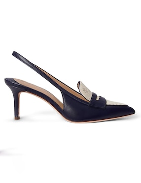 Zapatilla de piel Lauren Ralph Lauren Nappa de Khloe