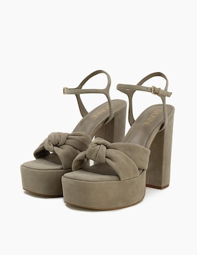 Sandalia de tacón Ivonne Detailed Soles para mujer