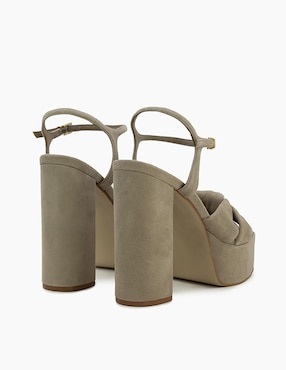 Sandalia de tacón Ivonne Detailed Soles para mujer