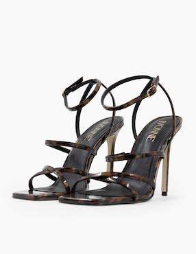 Sandalia de tacón Ivonne Detailed Soles para mujer