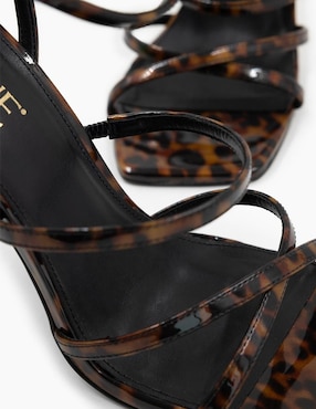 Sandalia de tacón Ivonne Detailed Soles para mujer