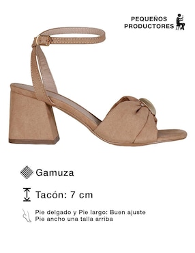 Sandalia RBCollection para mujer