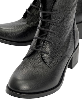 Botín al tobillo Forever & Always Shoes de piel para mujer