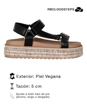 Sandalia Rbcollection para mujer