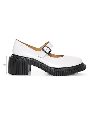 Zapato de tacón Camper Pix London de piel para mujer