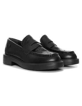 Mocasín Camper Twins de piel para mujer