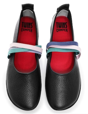 Balerina Camper Right Nina de piel para mujer