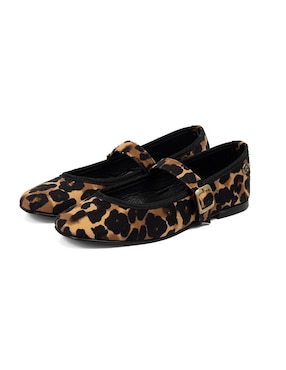 Balerina Michplas Madrid de gamuza para mujer