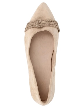Balerina Trender de gamuza para mujer
