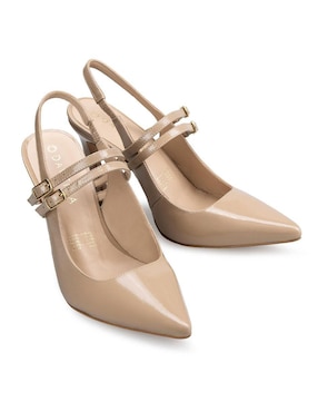 Zapatilla de piel Davenia Ángela