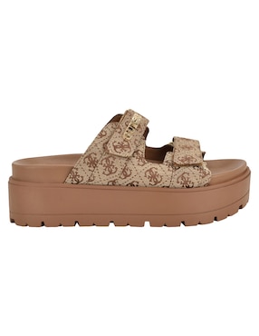 Sandalia plana guess para mujer
