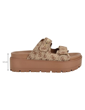 Sandalia plana guess para mujer
