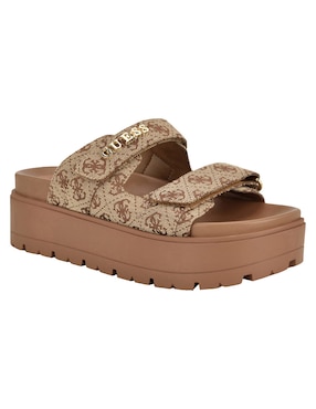 Sandalia plana guess para mujer