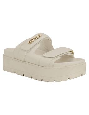 Sandalia plana guess para mujer
