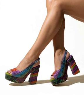 Sandalias Altura Siete para mujer