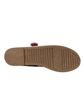 Sandalia plana Kuali Shoes para mujer