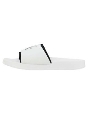 Sandalia plana Calvin Klein Pool Slide Neopr Ml para mujer