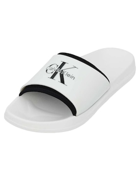 Sandalia plana Calvin Klein Pool Slide Neopr Ml para mujer