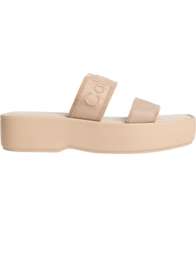 Sandalias Calvin Klein Flatform Webbing para mujer