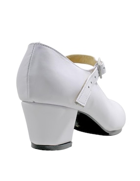 Zapato de tacón Kuali Shoes Danza de piel para mujer
