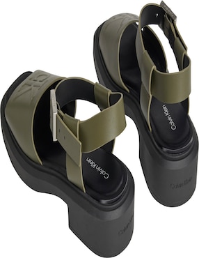 Sandalias Calvin Klein Chunky Lth Mg para mujer