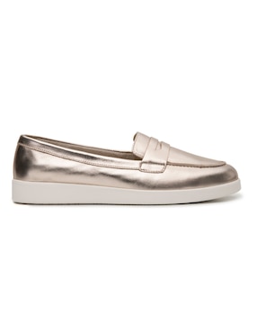 Mocasín Flexi de piel para mujer