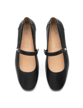 Balerina Flexi de piel para mujer